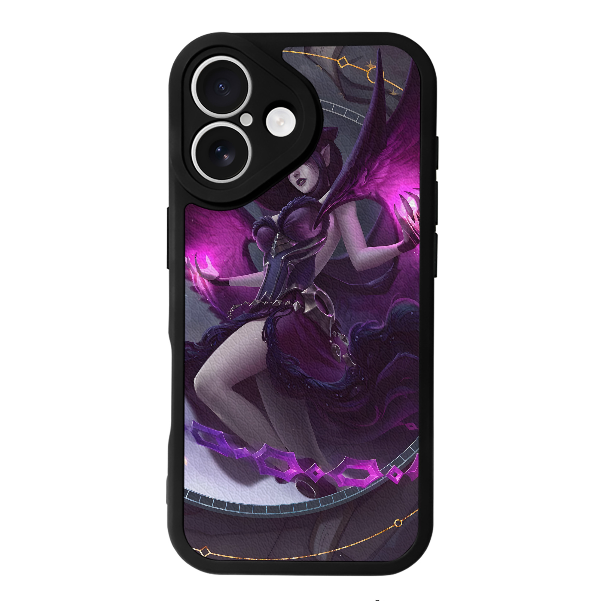 リーグ・オブ・レジェンド League of Legends LOL 【iPhone 16シリーズ対応】シリコンスマホケース（レザー調） 材質：シリコン